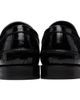 Versace Versace Black Medusa '95 Croc-Effect Loafers - 2