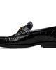 Versace Versace Black Medusa '95 Croc-Effect Loafers - 3
