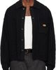 Versace Versace Black Mixed-Stitch Wool Knit Cardigan - 1