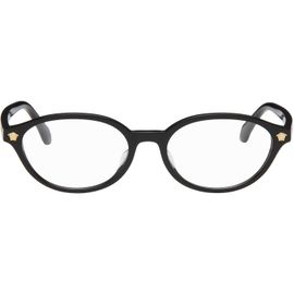 Versace Versace Black Oval Glasses