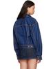 Versace Versace Blue Denim Blouson Jacket - 3