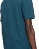 Versace Versace Blue Embroidered Cotton Piqué Polo - 3