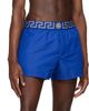 Versace Versace Blue Greca Swim Shorts - 4