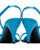Versace Versace Blue Valentina Satin Heeled Sandals - 2