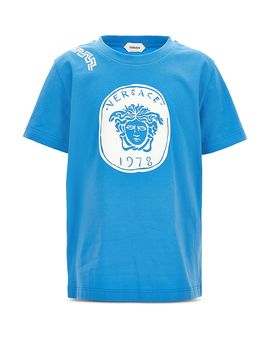 Versace Versace Boys' Medusa Greek Jersey Tee