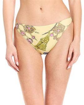 Versace Versace Broken Jewels Printed Bikini Bottom