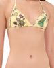 Versace Versace Broken Jewels Printed Bikini Top Burro/Azur/Gold - 1