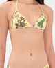 Versace Versace Broken Jewels Printed Bikini Top Burro/Azur/Gold - 2