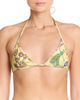 Versace Versace Broken Jewels Triangle Bikini Top - 1