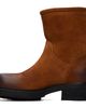 Versace Versace Brown Buckled Suede Boots - 3