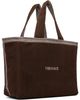 Versace Versace Brown Cotton-Terry Jacquard Tote - 3