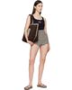 Versace Versace Brown Cotton-Terry Jacquard Tote - 4