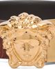 Versace Versace Brown 'La Medusa' Leather Reversible Belt - 1