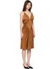 Versace Versace Brown Viscose-Jersey Midi Dress - 2