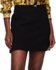 Versace Versace Burgundy & Yellow Printed Silk Twill Ribbon Scarf - 2