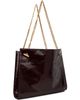 Versace Versace Burgundy Medium Calf Leather Bag - 3