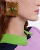 Versace Versace Circe embellished earrings - 3