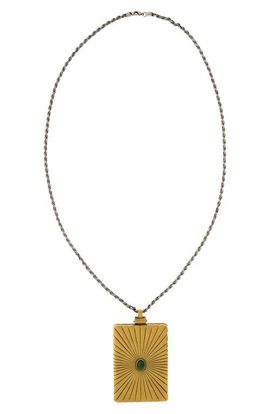 Versace Versace Circe Locket Pendant Necklace