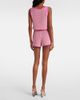 Versace Versace Crochet cotton-blend shorts - 3