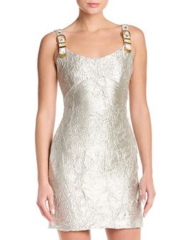 Versace Versace Crushed Texture Mini Dress
