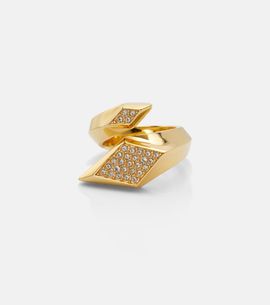 Versace Versace Crystal-embellished ring