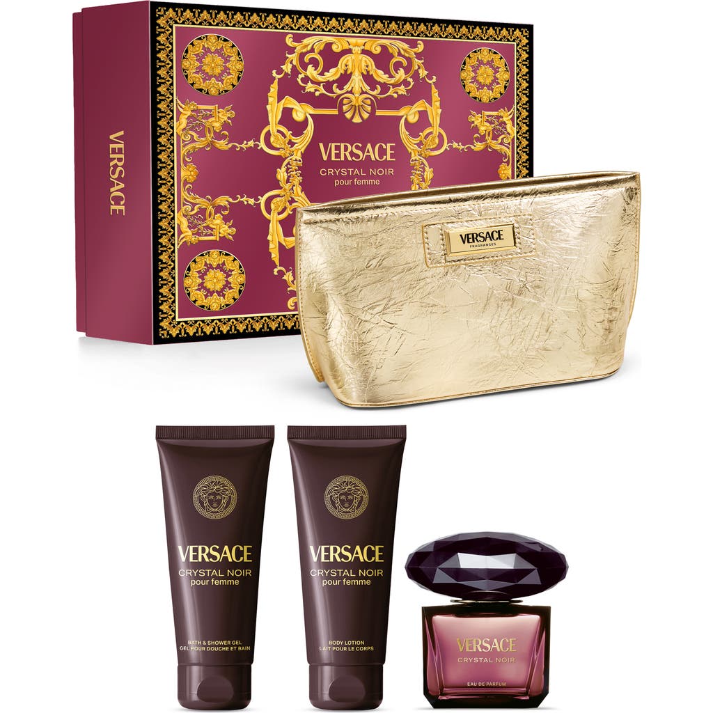 Versace Versace Crystal Noir 4-Piece Gift Set $240 Value 