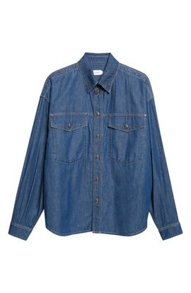 Versace Versace Denim Button-Up Shirt