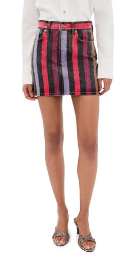 Versace Versace Denim Skirt Multicolor