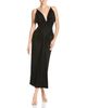 Versace Versace Draped Plunging Neck Gown - 2