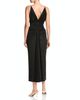 Versace Versace Draped Plunging Neck Gown - 4
