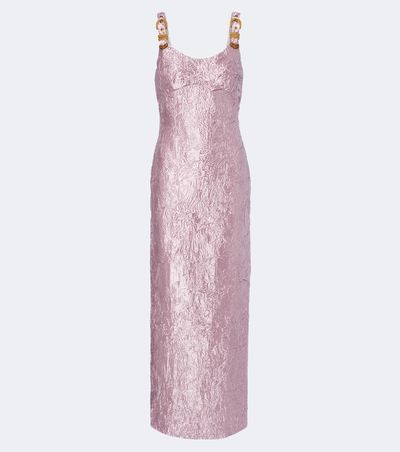 Versace Versace Duchess satin gown
