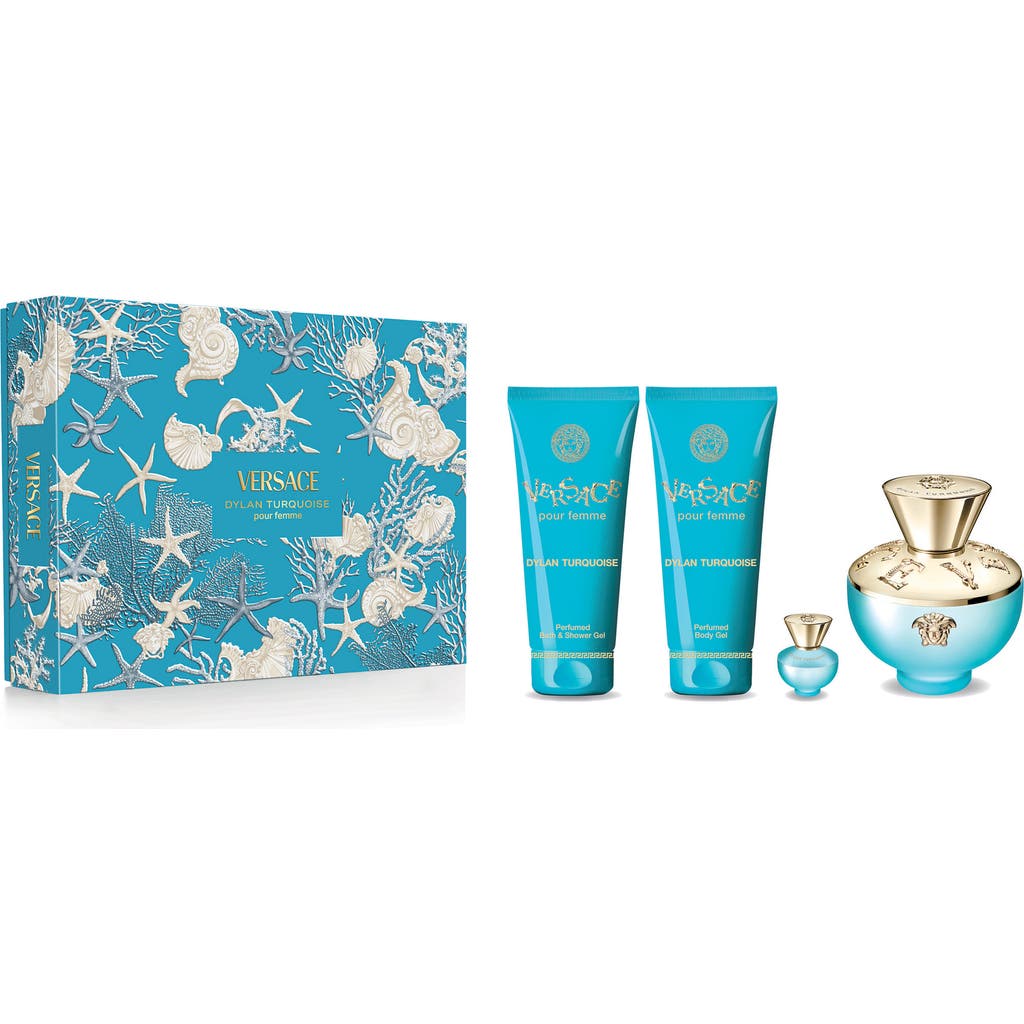 Versace Versace Dylan Turquoise Eau de Toilette Gift Set $178 Value 