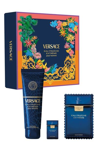 Versace Versace Eau Fraîche Extrême 3-Piece Gift Set $197 Value 