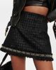 Versace Versace Embellished metallic tweed miniskirt - 4
