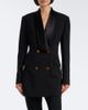 Versace Versace Embellished wool tuxedo jacket - 2