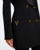 Versace Versace Embellished wool tuxedo jacket - 5