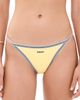 Versace Versace Embroidered Logo Bikini Bottoms Butter Yellow - 1