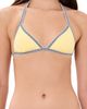 Versace Versace Embroidered Logo Bikini Top Butter Yellow - 1