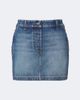Versace Versace Faded denim miniskirt - 1