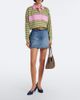 Versace Versace Faded denim miniskirt - 2
