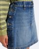 Versace Versace Faded denim miniskirt - 3