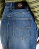Versace Versace Faded denim miniskirt - 4