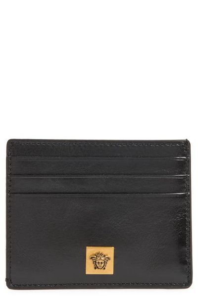 Versace Versace Flat Leather Card Case