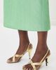 Versace Versace Gianni Metallic Nappa Sandals Light Gold/Gold - 3