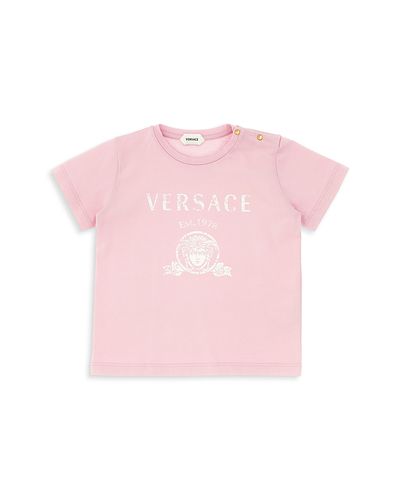 Versace Versace Girls Jersey Varsity Tee