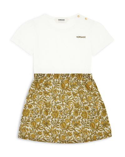 Versace Versace Girls' Liberty Floral Poplin Dress