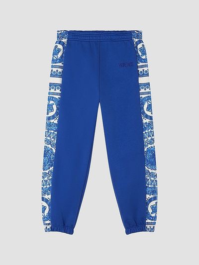 Versace Versace Girl's Little Girl's & Girl's Barocco Foulard Fleece Joggers