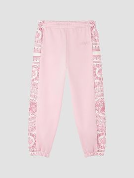 Versace Versace Girl's Little Girl's & Girl's Barocco Foulard Fleece Sweatpants