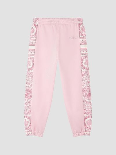Versace Versace Girl's Little Girl's & Girl's Barocco Foulard Fleece Sweatpants