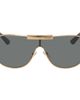 Versace Versace Gold Greca Aviator Sunglasses - 1